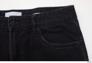 Clothes   293 black jeans shorts casual clothing 0007.jpg